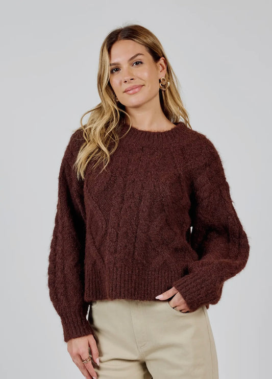 Dina Cable Knit Sweater