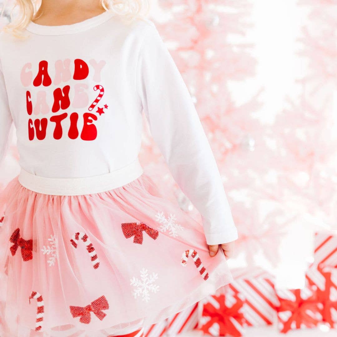 Candy Cane Cutie Christmas Long Sleeve Shirt