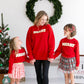 Merry Patch Christmas Sweatshirt - Kids